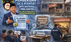 DPP AKPERSI Bekukan SK dan Mandat DPD Provinsi Banten, Tegaskan Penataan Organisasi dan Komitmen AD/ART