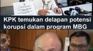 KPK Beri Tujuh (7)Rekomedasi Potensi Korupsi Dalam Program Makan Giji Gratis (MBG)