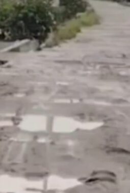 Puluhan Tahun Jalan Dusun Barisan Panjang Tak Pernah Tersentuh Pembangunan, Warga Harapkan Perhatian Pemerintah.