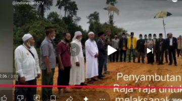 MASYARAKAT HUTA PARDOMUAN BULAT DUKUNG BASIRUDDIN HARAHAP PERTAHANKAN KLAIM TANAH ULAYAT 2.050 HEKTARE