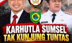 KARHUTLA TAK KUNJUNG TUNTAS, KETUM DPP AKPERSI NILAI GUBERNUR SUMSEL GAGAL LINDUNGI RAKYAT