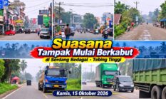 HAMPIR SEBULAN Kabut MULAI MENYELIMUTI WILAYAH TEBING TINGGI – SERDANG BEDAGAI